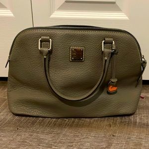 Dooney and Burke Grey Tote
